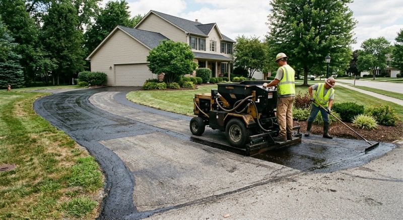 Asphalt Driveway Resurfacing in San Antonio, TX