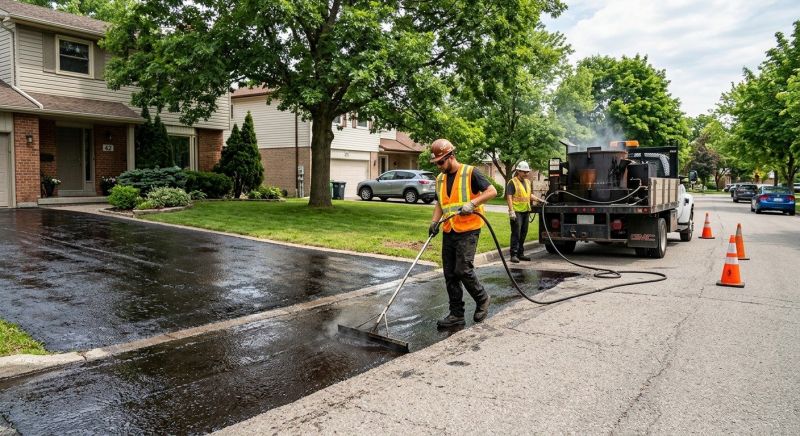 Blacktop Driveway Sealing in Fort Collins, CO
