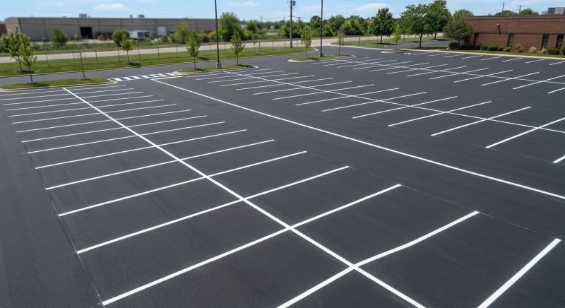 Church Parking Lot Striping in Lawrenceville, GA