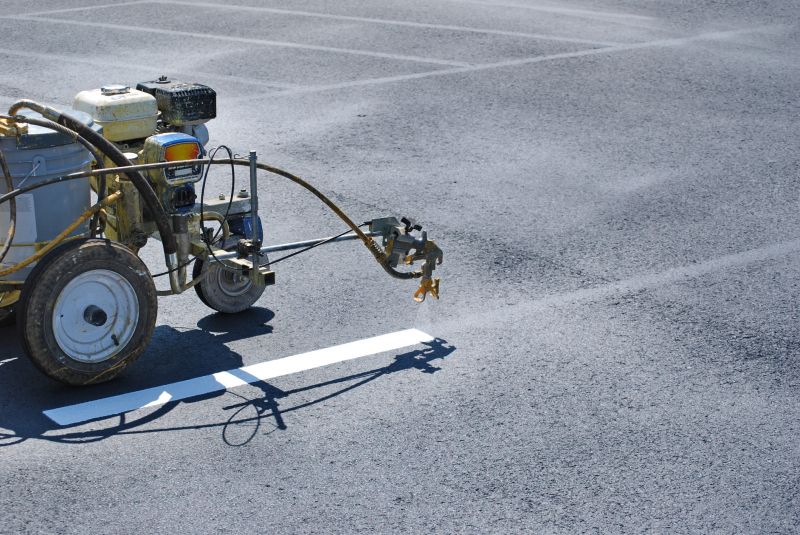 Commercial Asphalt Painting in Alpharetta, GA