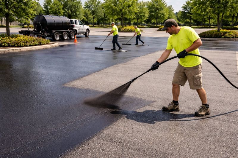 Commercial Parking Lot Sealing in Columbus, OH