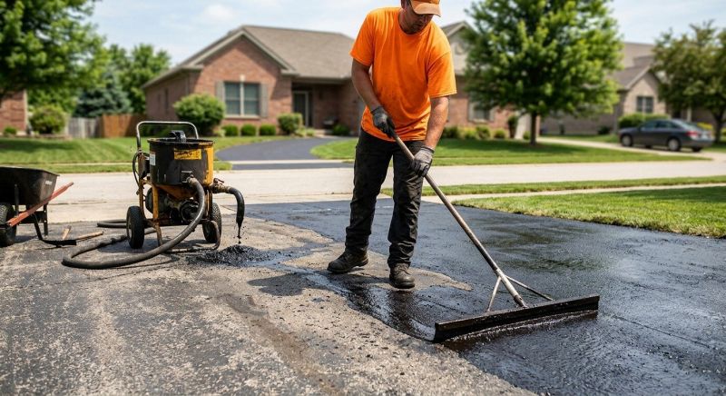 Driveway Slurry Sealing in Fort Collins, CO