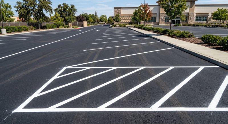 Parking Lot Striping in Lawrenceville, GA