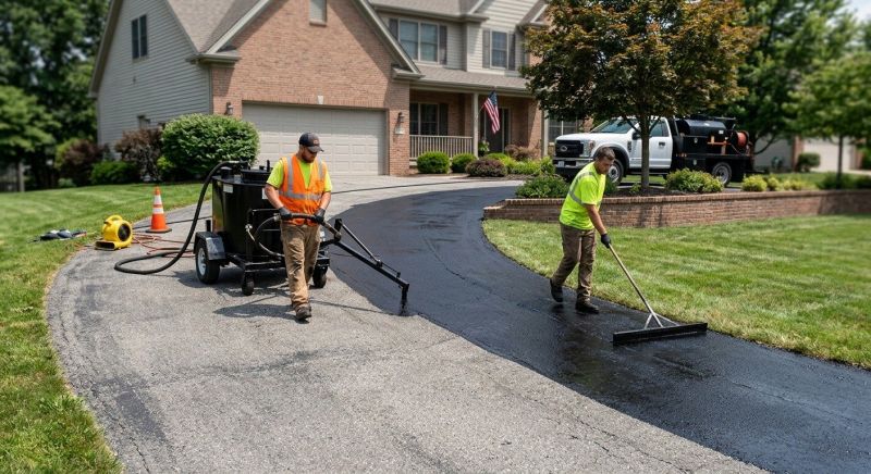 Residential Asphalt Sealing in Greenville, SC