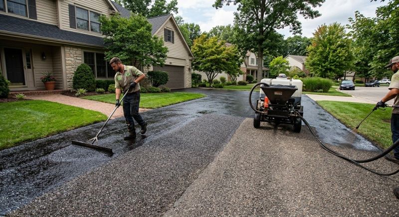 Residential Driveway Sealcoating in Fort Myers, FL