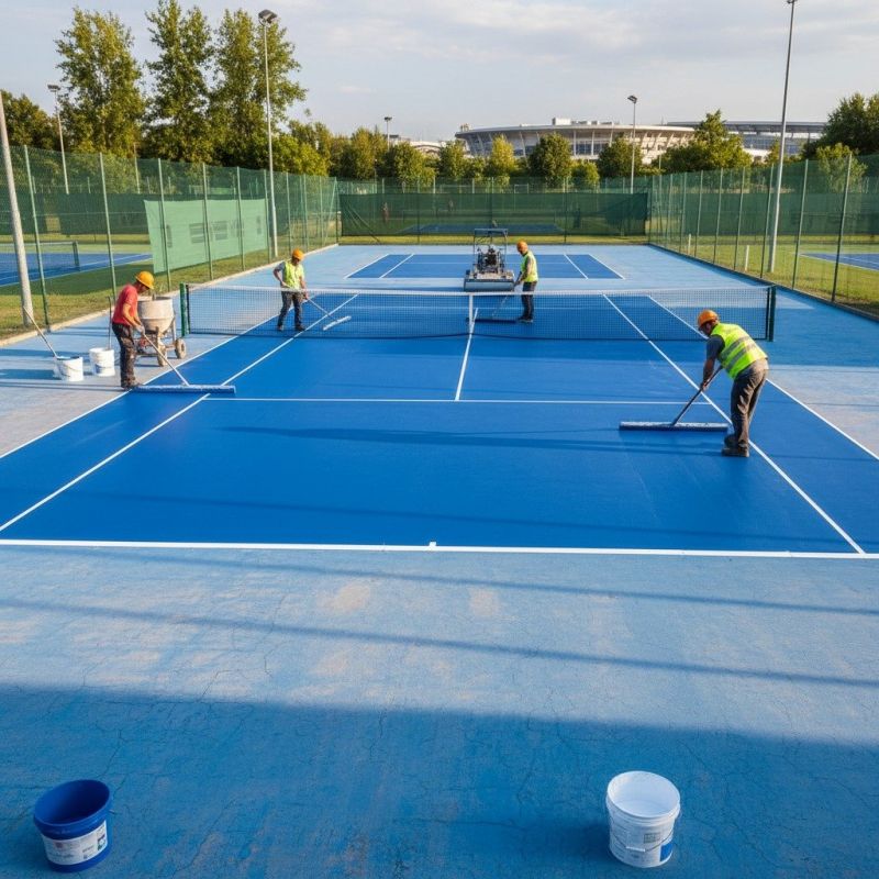 Sports Court Resurfacing in Columbus, OH