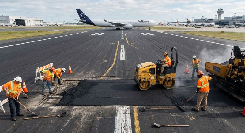 Airport Runway Repair in Los Angeles, CA